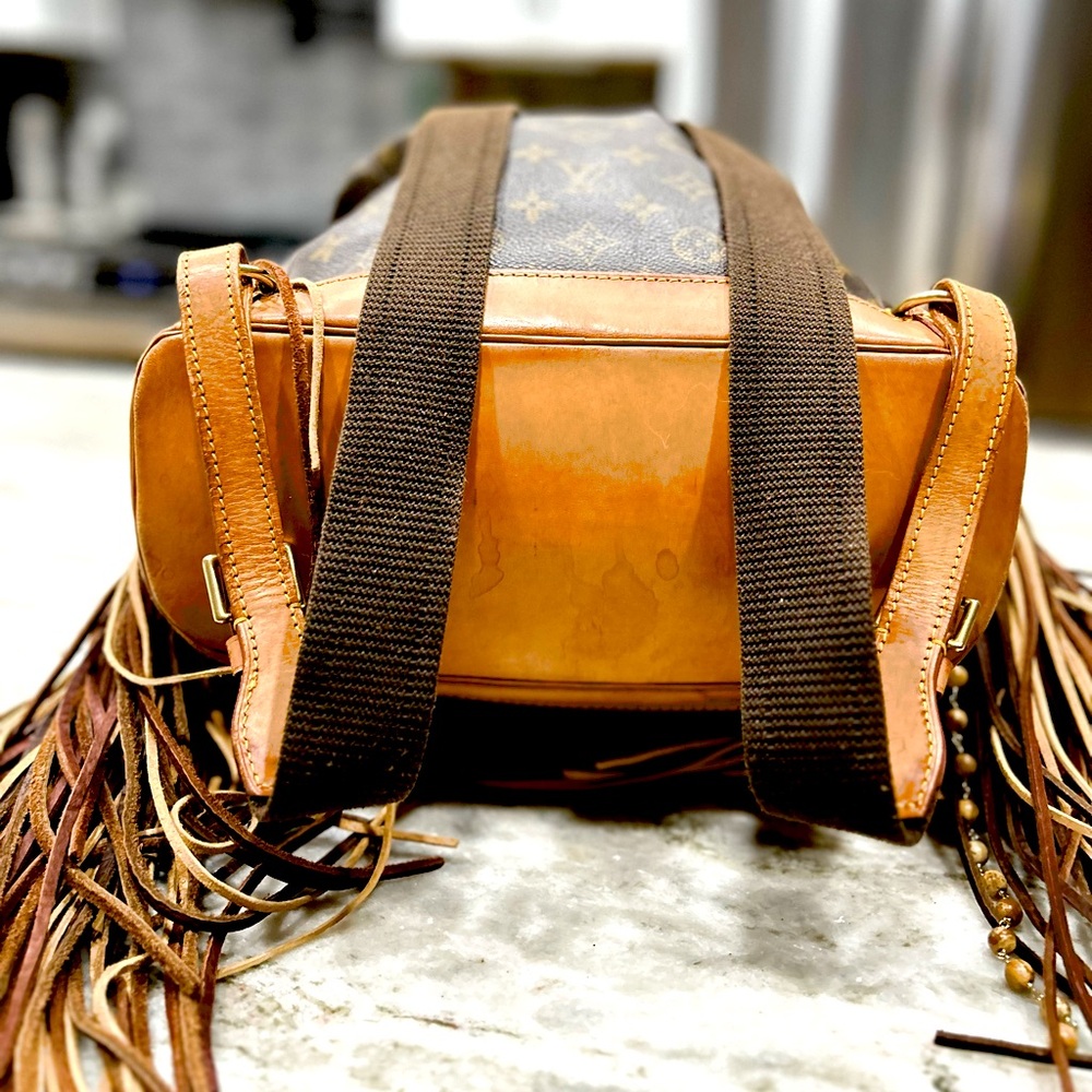 Louis Vuitton Authentic Customized GM Monogram Backpack From Vintage Boho - Picture 8 of 17